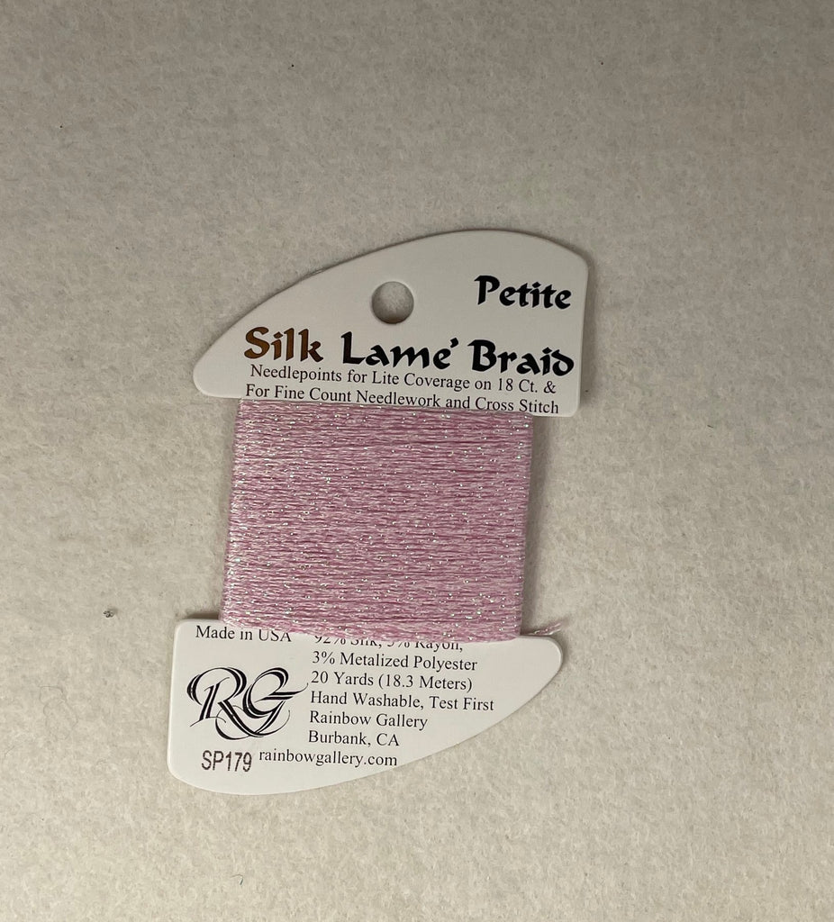 Petite Silk Lame Braid SP179 Cotton Candy