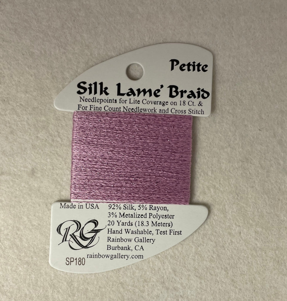 Petite Silk Lame Braid SP180 Lilac Chiffon