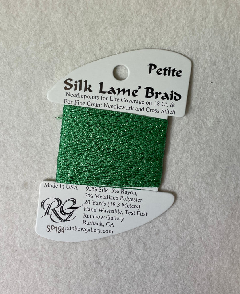 Petite Silk Lame Braid SP194 Greenbriar