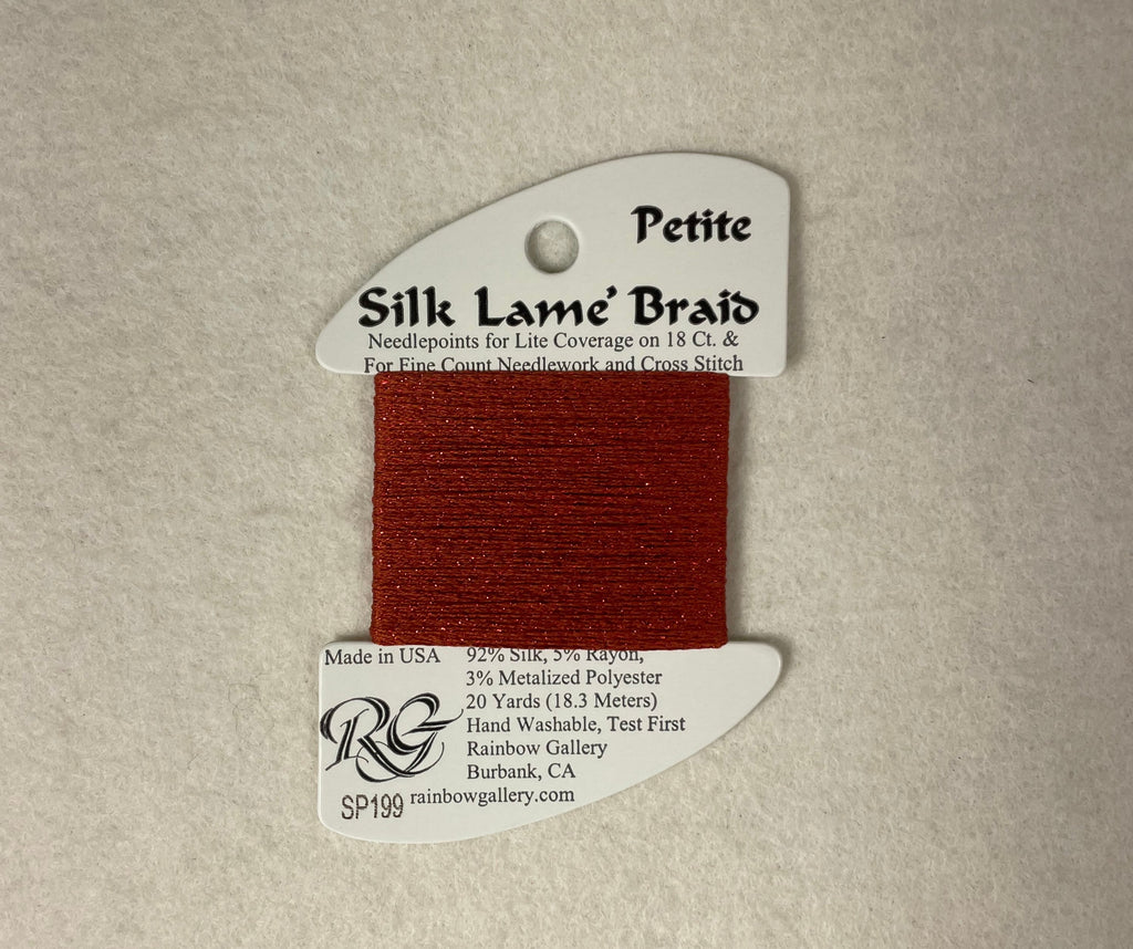 Petite Silk Lame Braid SP199 Picante