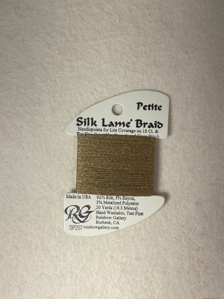 Petite Silk Lame Braid SP207 Prairie Dust