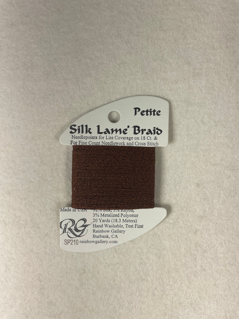 Petite Silk Lame Braid SP210 Cappuccino