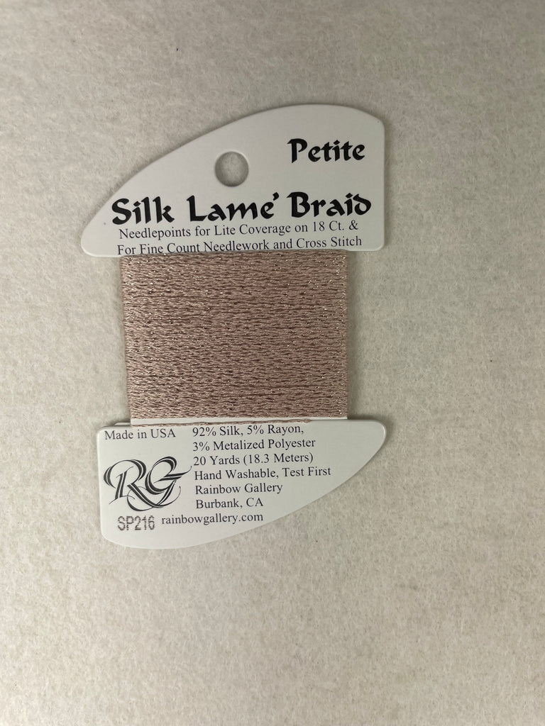 Petite Silk Lame Braid SP216 Touch of Tan