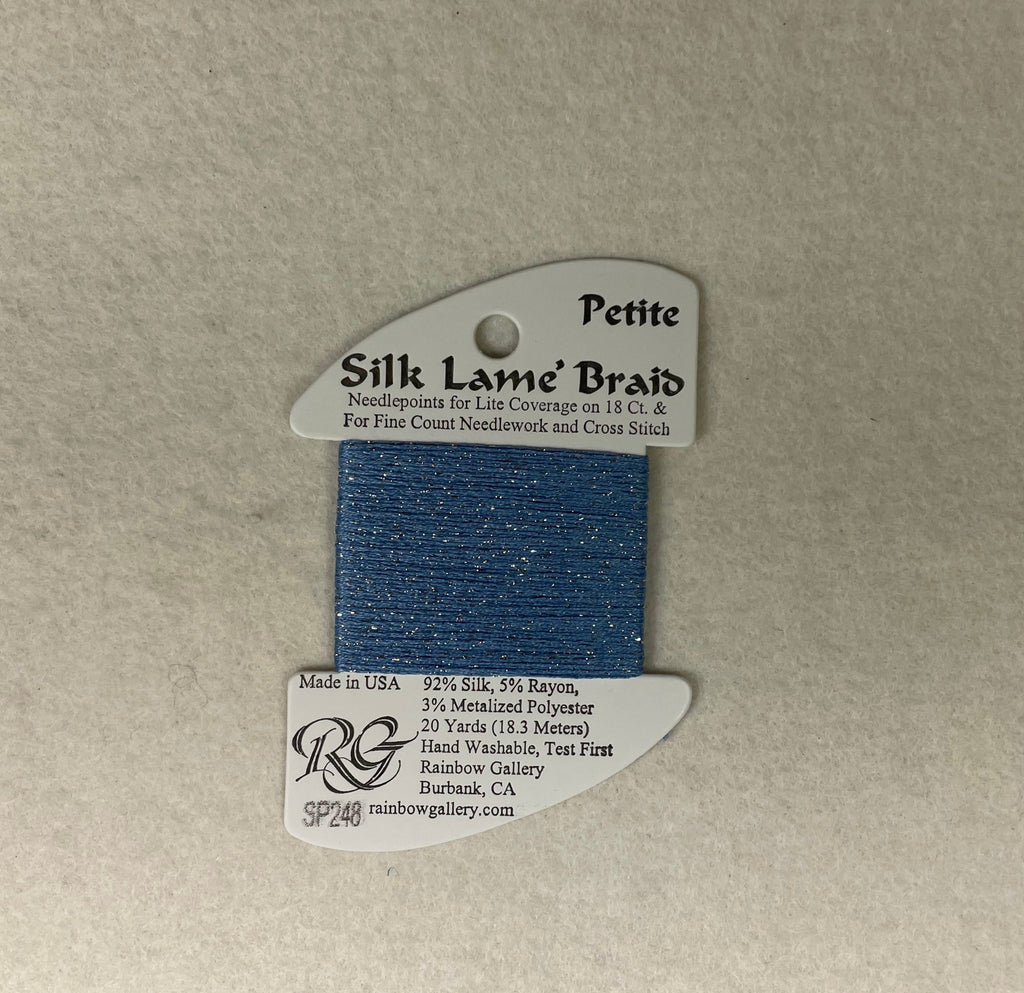 Petite Silk Lame Braid SP248 Blue Promise