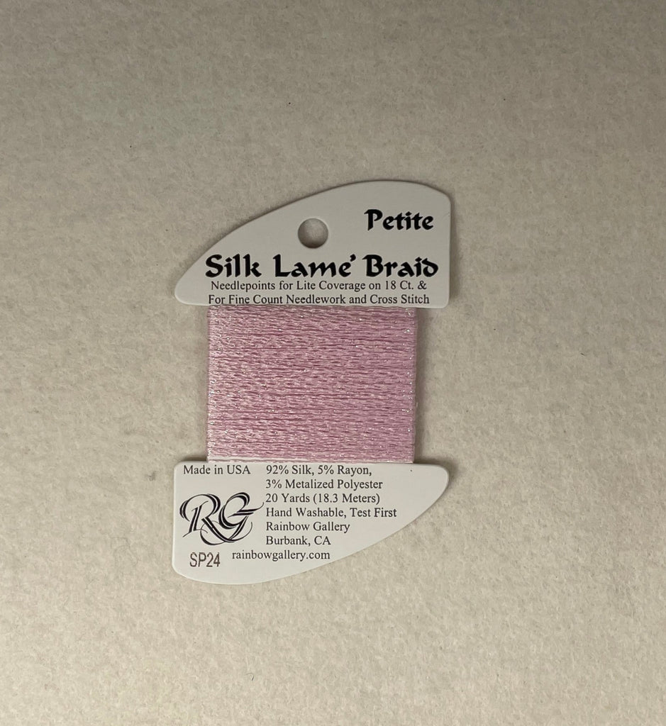 Petite Silk Lame Braid SP24 Baby Pink