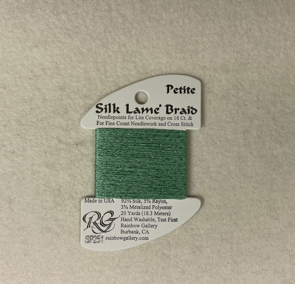 Petite Silk Lame Braid SP251 Peppermint Patty