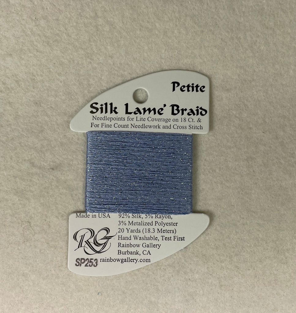 Petite Silk Lame Braid SP253 Antique Periwinkle