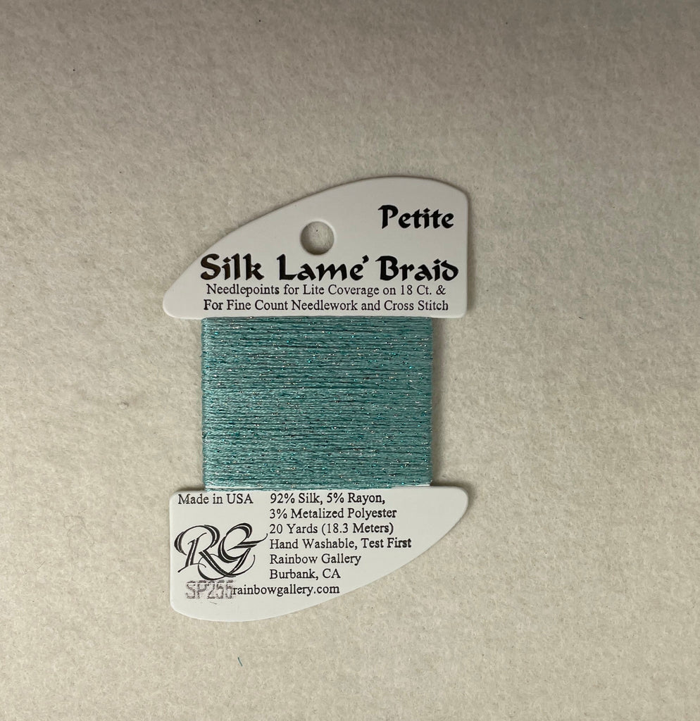 Petite Silk Lame Braid SP255 Seaglass