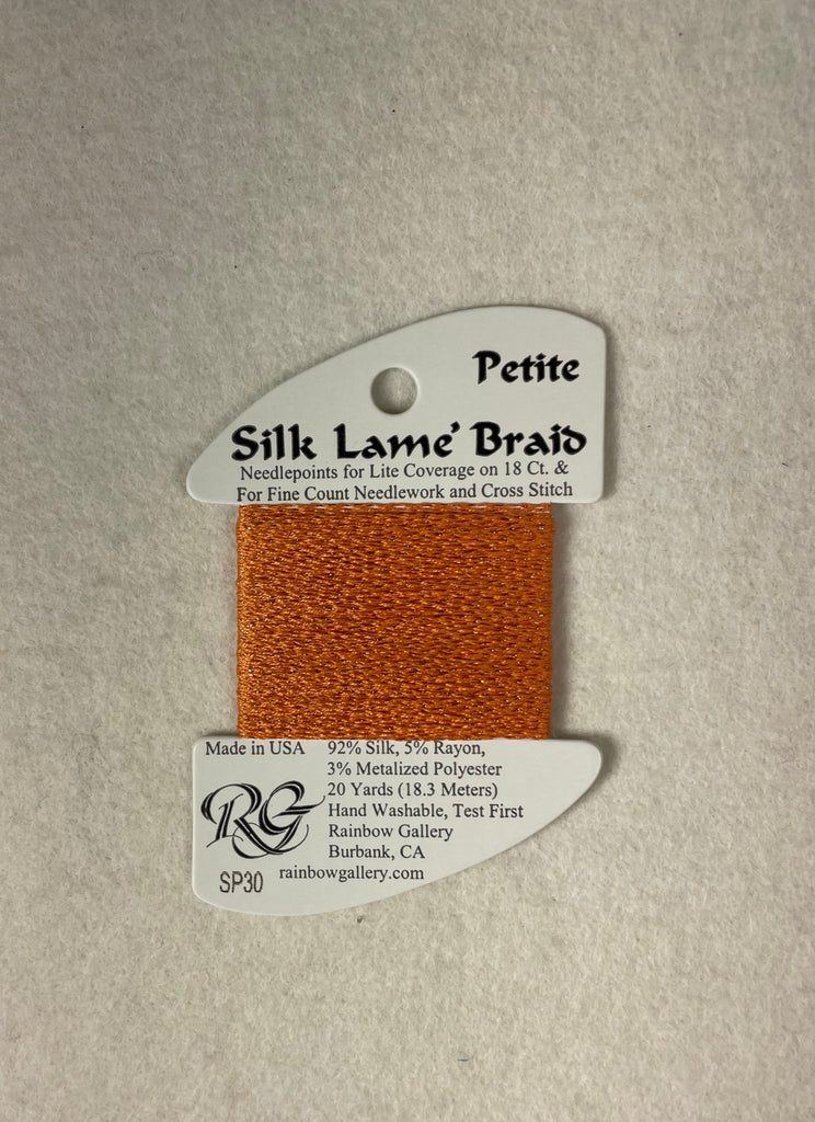 Petite Silk Lame Braid SP30 Orange