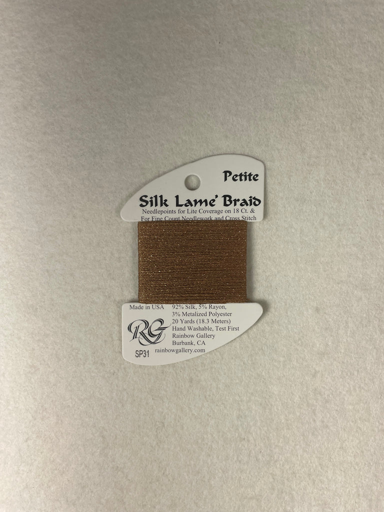 Petite Silk Lame Braid SP31 Copper