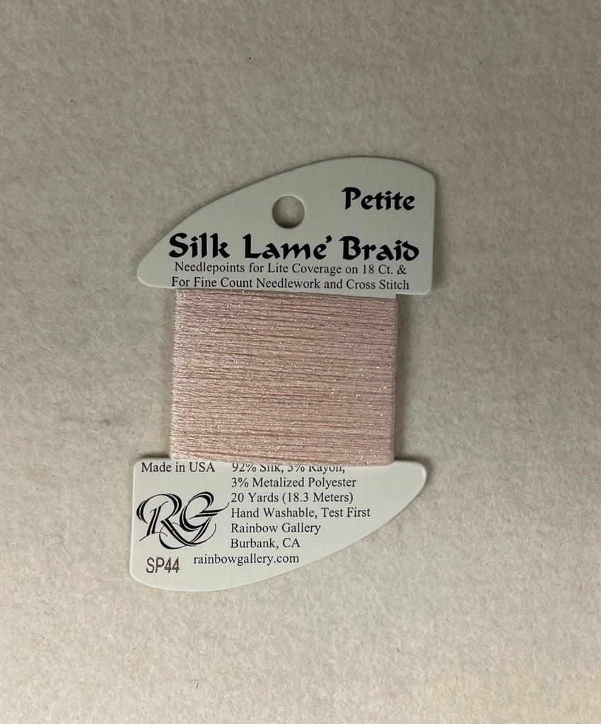 Petite Silk Lame Braid SP44 Lite Shell Pink