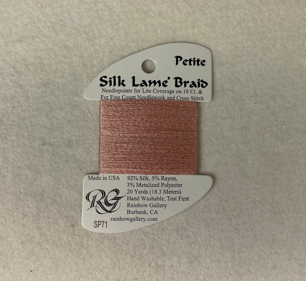 Petite Silk Lame Braid SP71 Peach