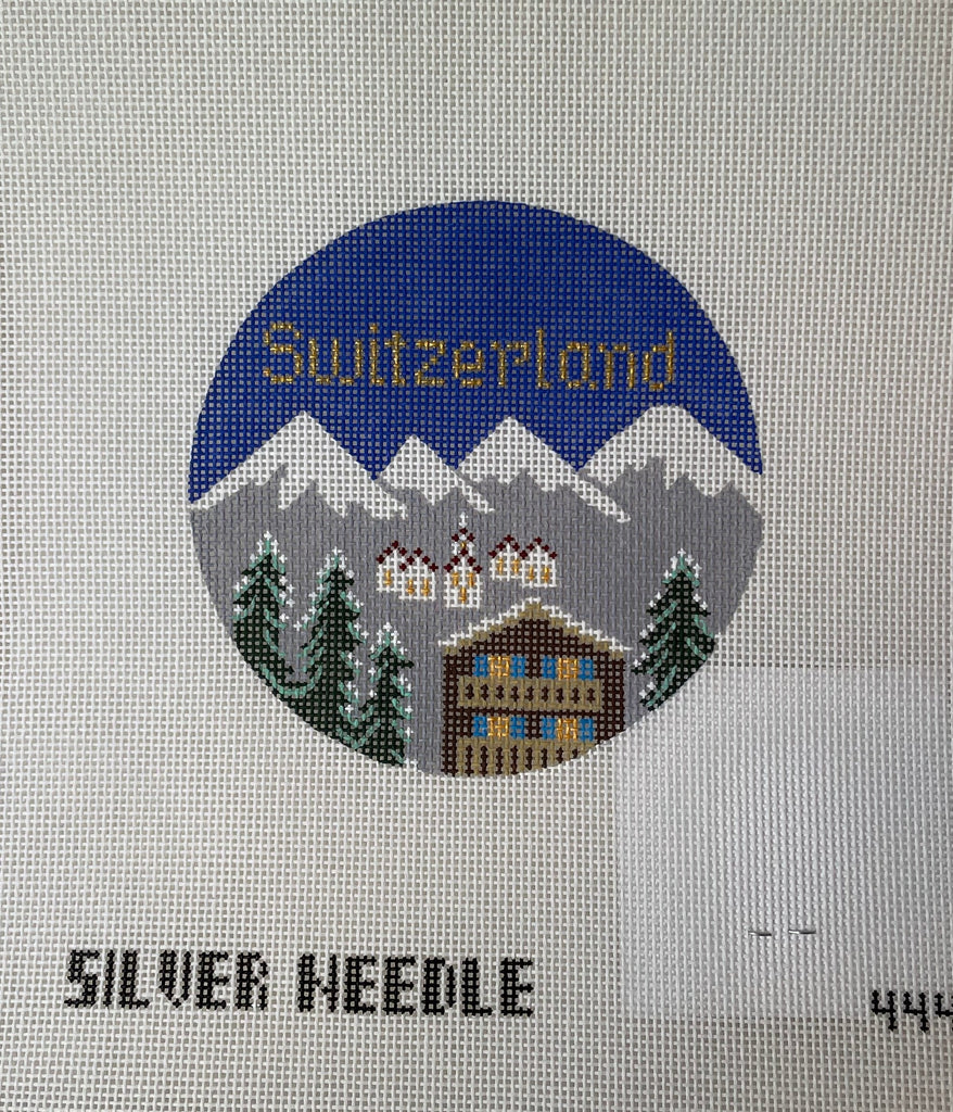 * Silver Needle 444 Switzerland Travel Round