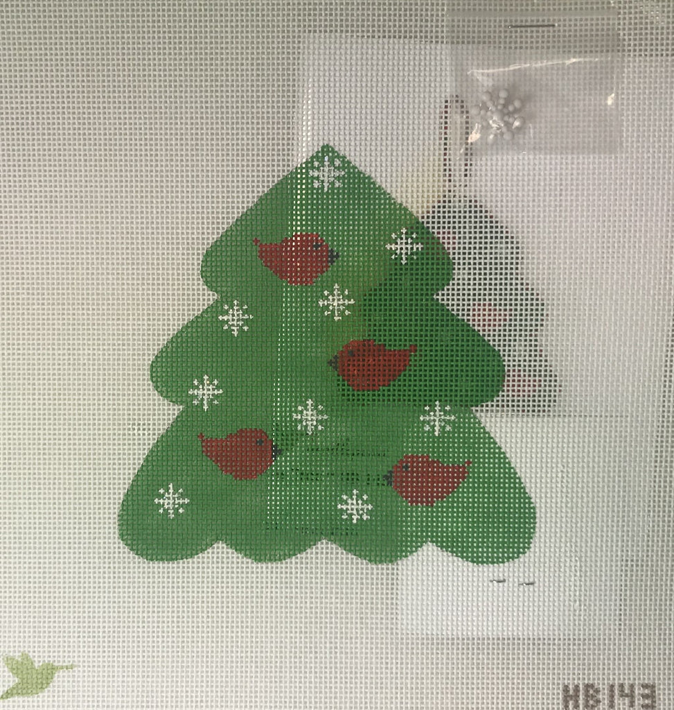 * Danji HB-143 Christmas Tree- Red Birds with Stitch guide