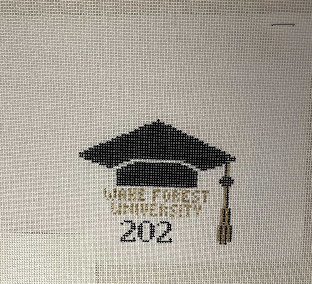 * Lauren Bloch Designs G29 Wake Forest University Grad Cap